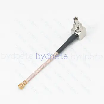 IPX IPEX UFL U.FL к штекеру CRC9 90 градусов RF RG178 коаксиальный кабель с косичкой 50 Ом RG-178