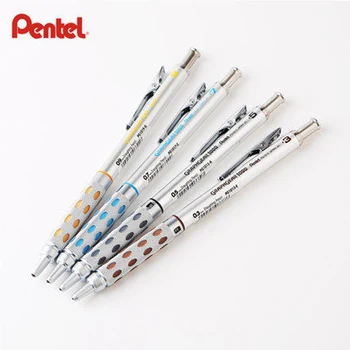 4 шт. Pentel GraphGear1000 Металлический стержень для рисования механический карандаш 0.3 | 0.5 | 0.7 | 0.9 мм