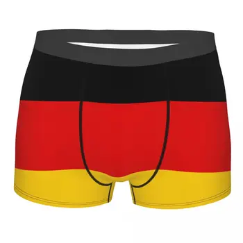 Боксерское мужское нижнее белье, Мужские трусики-шорты, боксерский флаг Германии, удобные шорты Homme
