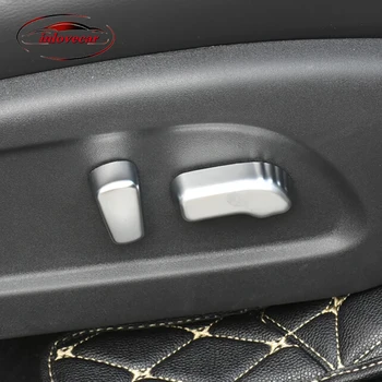 ABS Карбоновый/матовый для Subaru Legacy 2016-2020 Аксессуары Ручка регулировки автокресла кнопка переключения крышки Отделка Для укладки 5шт