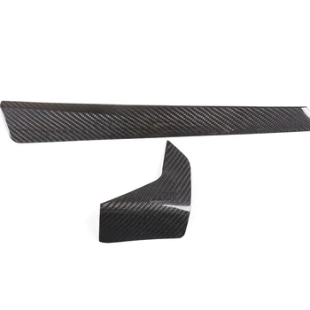 Для BMW 3-Series 20-22 Отделка Из углеродного волокна Аксессуары для интерьера Накладка для инструмента Центральная декоративная прокладка
