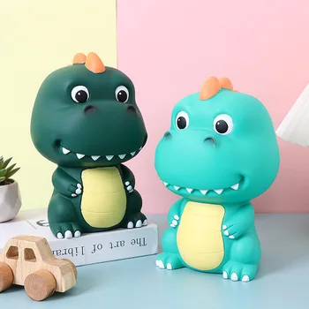 Креативная копилка с мультяшным динозавром, копилка для мальчиков и девочек, которую можно вносить и снимать, подарок на день рождения для детей