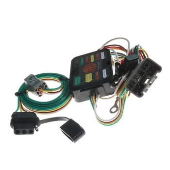 Разъем для прицепа Аксессуары для прицепа 4-контактный преобразователь мощности 3 в 2 Toyota Highlander RV адаптер сигнала заднего фонаря