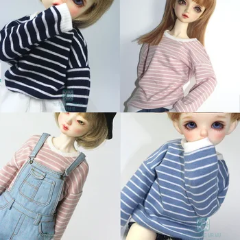 Одежда для куклы, футболка в полоску, свитер для 27-72 см, 1/3 1/4 1/6, аксессуары для куклы BJD uncle YOSD MYOU SD DD